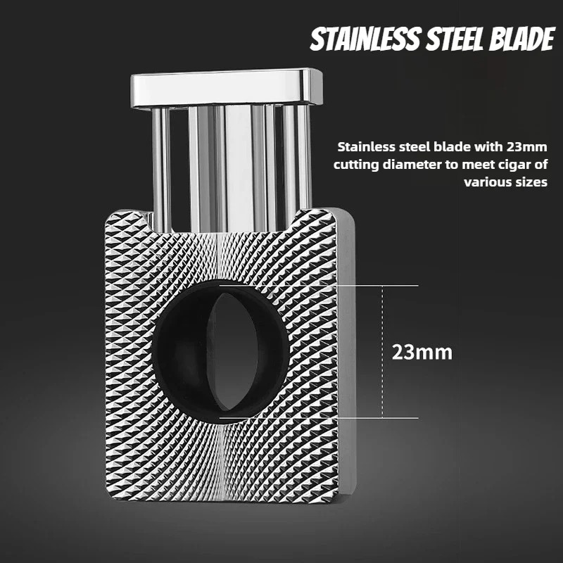 Cigar Cutter Set - Gunting Cerutu Baja Tahan Karat Premium-Gunting