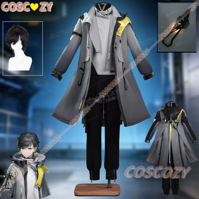Men Accessories Set - Kostum Cosplay Endministrator A B Game