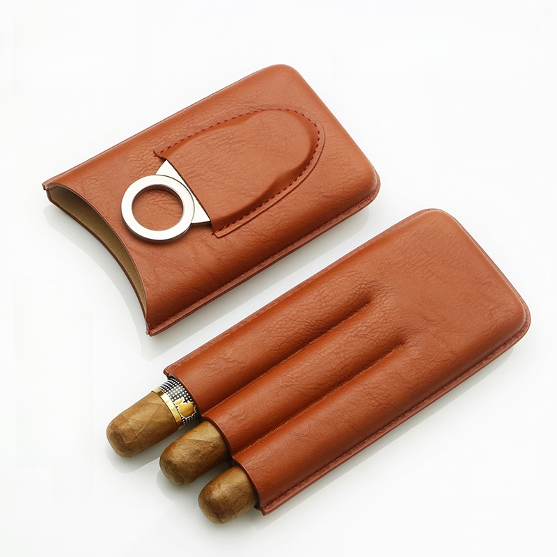 Cigar Cutter Set - Set Kotak Cerutu Portabel isi 2,