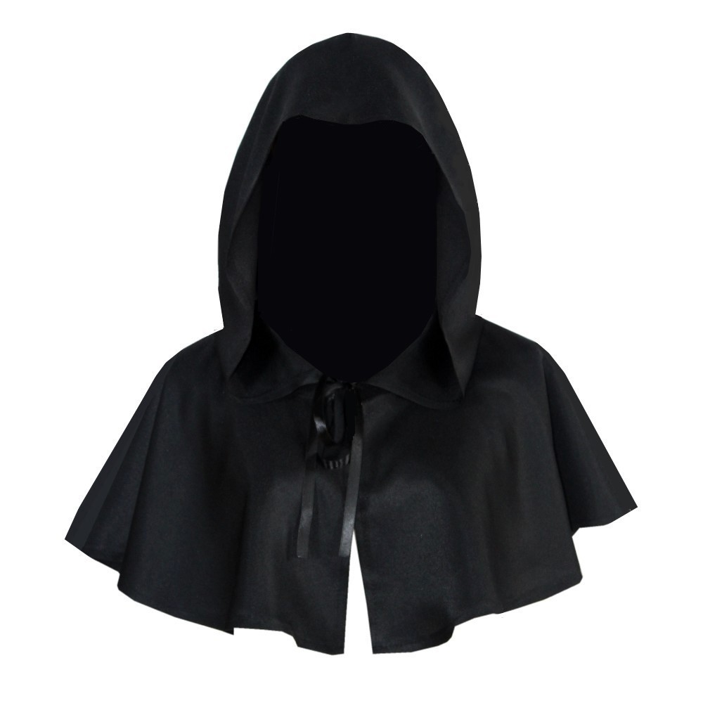 Men'S Vampire Accessories - Jubah Kematian Cosplay Halloween Abad Pertengahan,