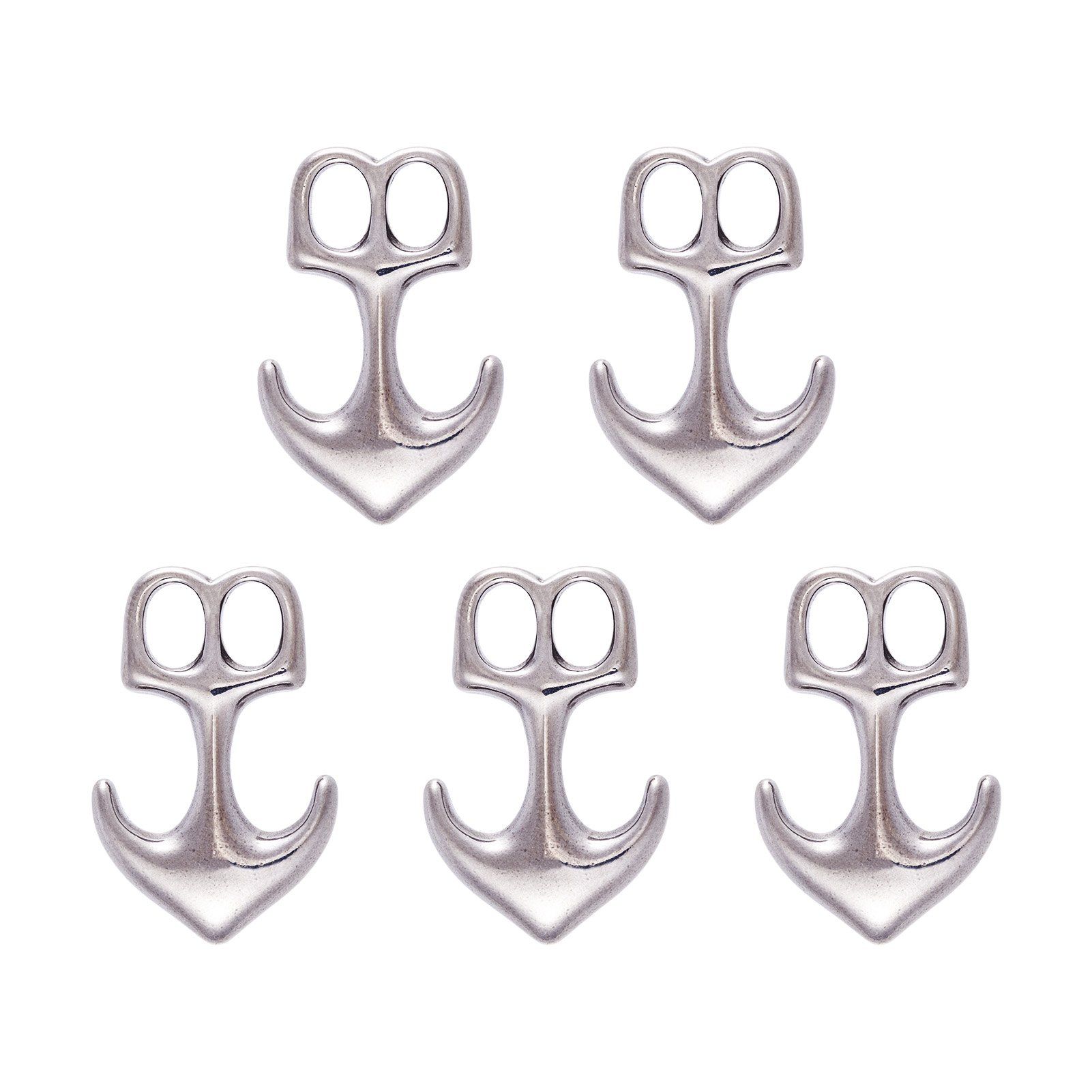 Men Accessories Jewellery - 5 Buah Gesper Kait Jangkar Konektor