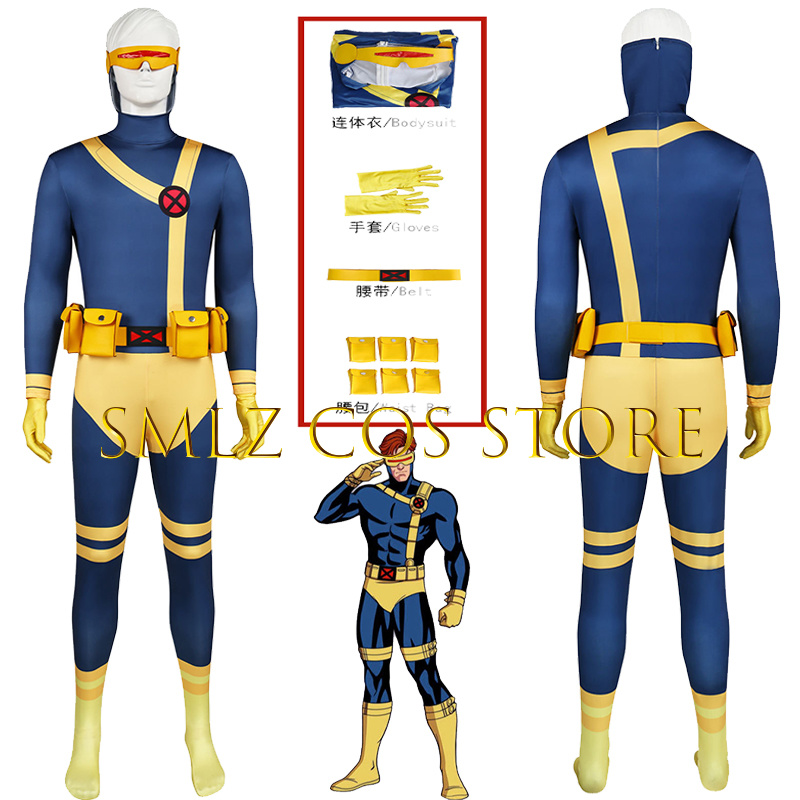 Men Accessories Set - Kostum Cosplay Scott Summers Cyclops, Pakaian