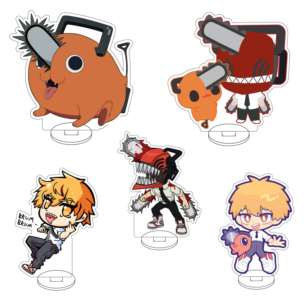 Men Accessories To Gift - 10CM Anime Chainsaw Man Pochita Hayakawa