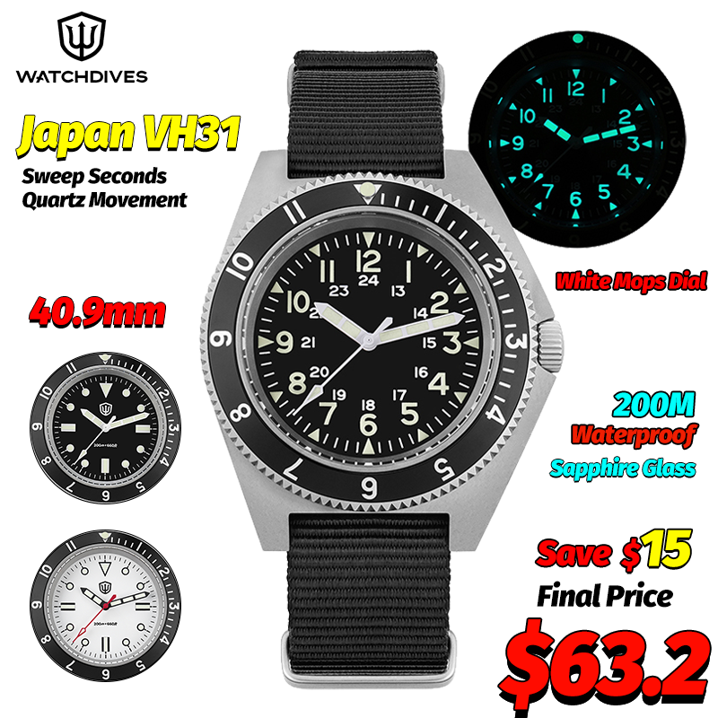 Men Accessories Jewellery - Watchdives WD1972 Jam Tangan Kuarsa Jam