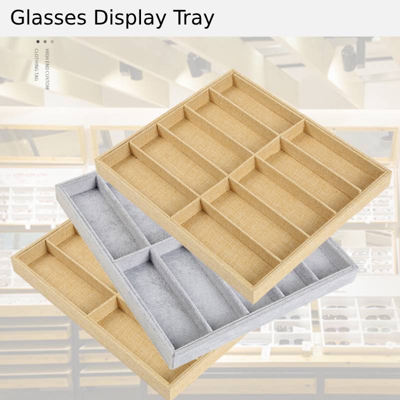 Men'S Accessories Organizer Tray - Display kacamata Tray Organizer kacamata kotak