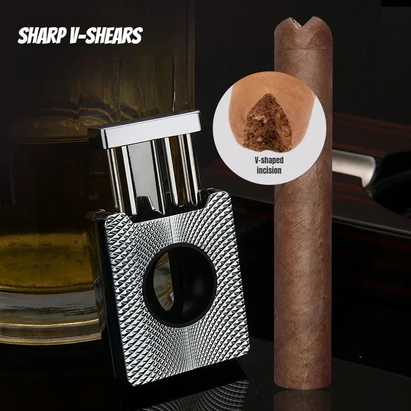 Gunting Cerutu Baja Tahan Kara - Cigar Cutter Set ulasan dan harga