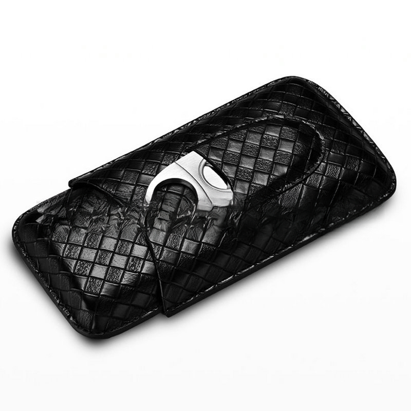 3 Pcs Set Hadiah Kotak Cerutu  - Cigar Cutter Set ulasan dan harga