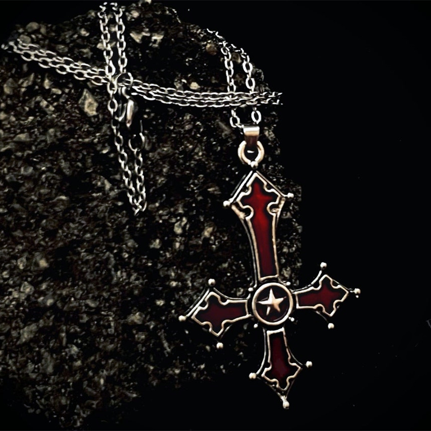 Kalung Salib Gotik untuk Wanit - Men'S Vampire Accessories ulasan dan harga