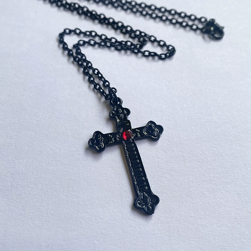 Kalung Salib Gotik untuk Wanit - Men'S Vampire Accessories ulasan dan harga