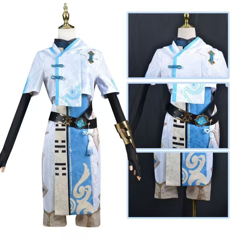 Kostum Cosplay Genshin Impact  - Men Accessories Set ulasan dan harga