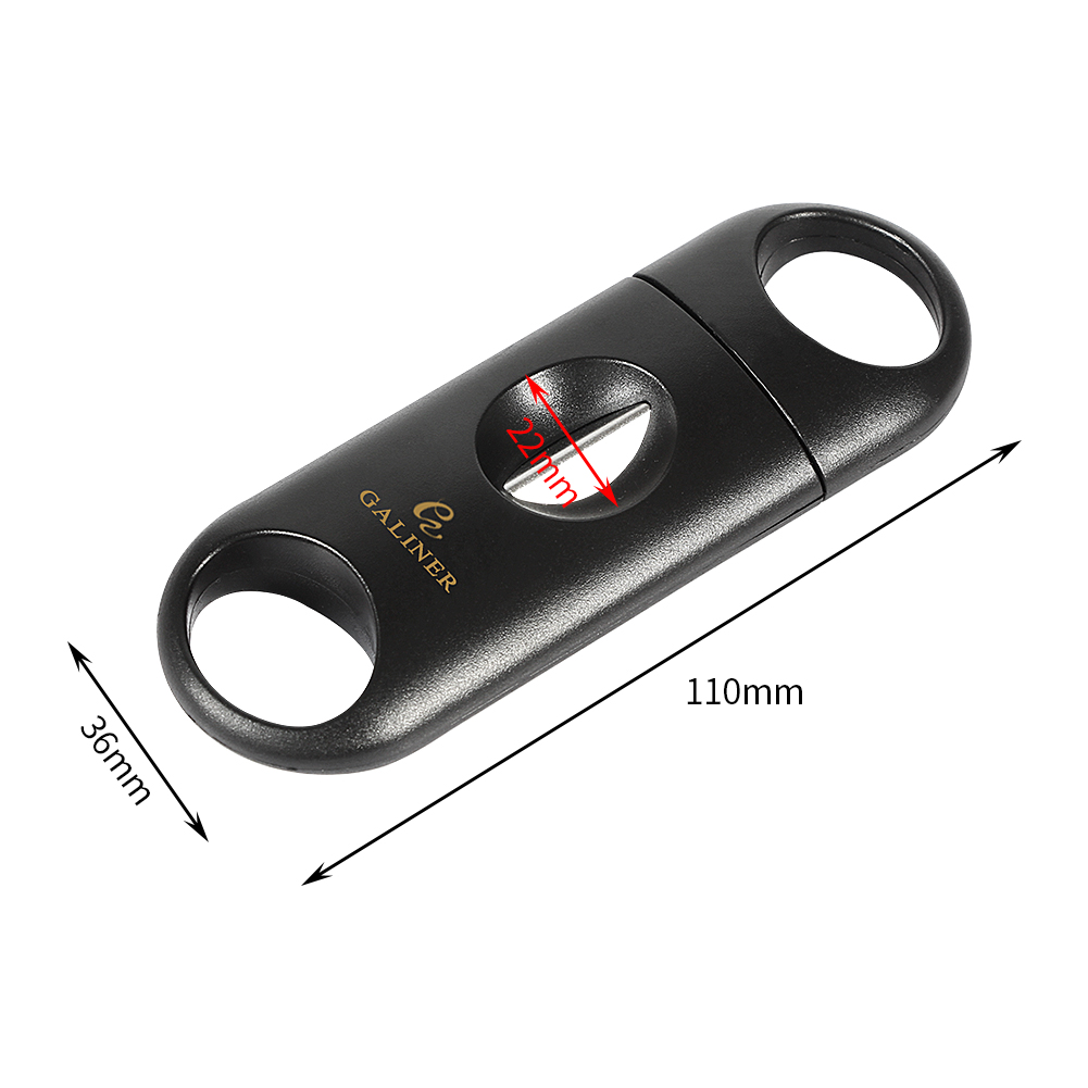 GALINER pisau Stainless Steel, - Cigar Cutter Set ulasan dan harga