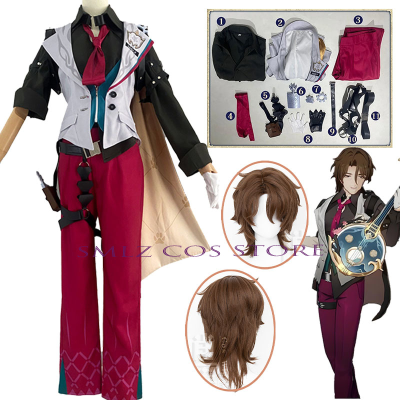 Gallagher Cosplay Honkai Star  - Men Accessories Set ulasan dan harga