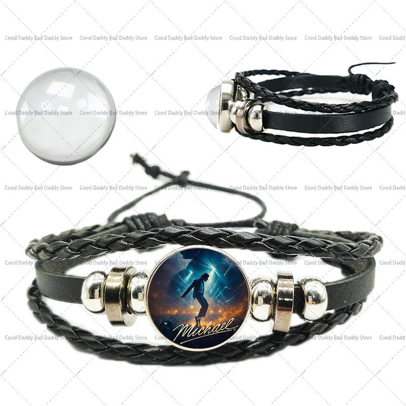 Michael Jackson Tali Tenun Tan - Men Accessories Jewellery ulasan dan harga