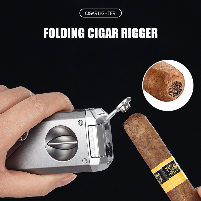 Set Pemantik Cerutu Multi-Fung - Cigar Cutter Set ulasan dan harga