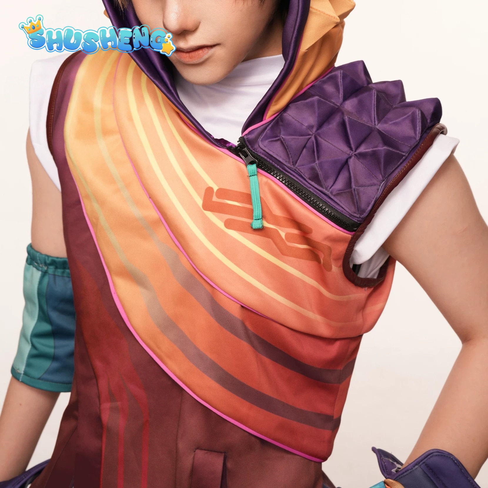 Kostum Cosplay Valorant Miks P - Men Accessories Set ulasan dan harga