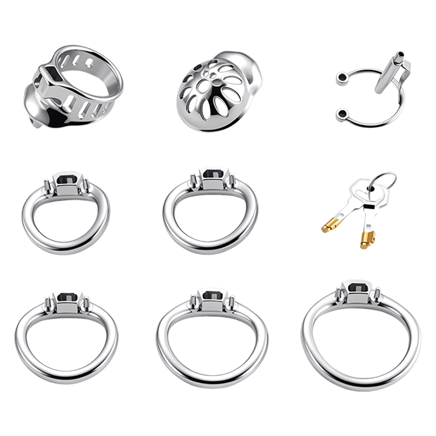 Sangkar Keperawanan Pria denga - Men Accessories Jewellery ulasan dan harga