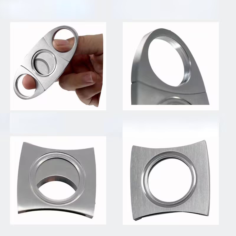 Gunting cerutu Stainless Steel - Cigar Cutter Set ulasan dan harga