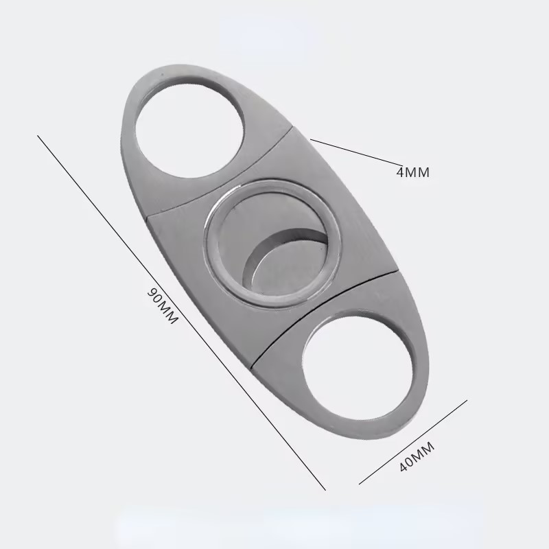 Gunting cerutu Stainless Steel - Cigar Cutter Set ulasan dan harga