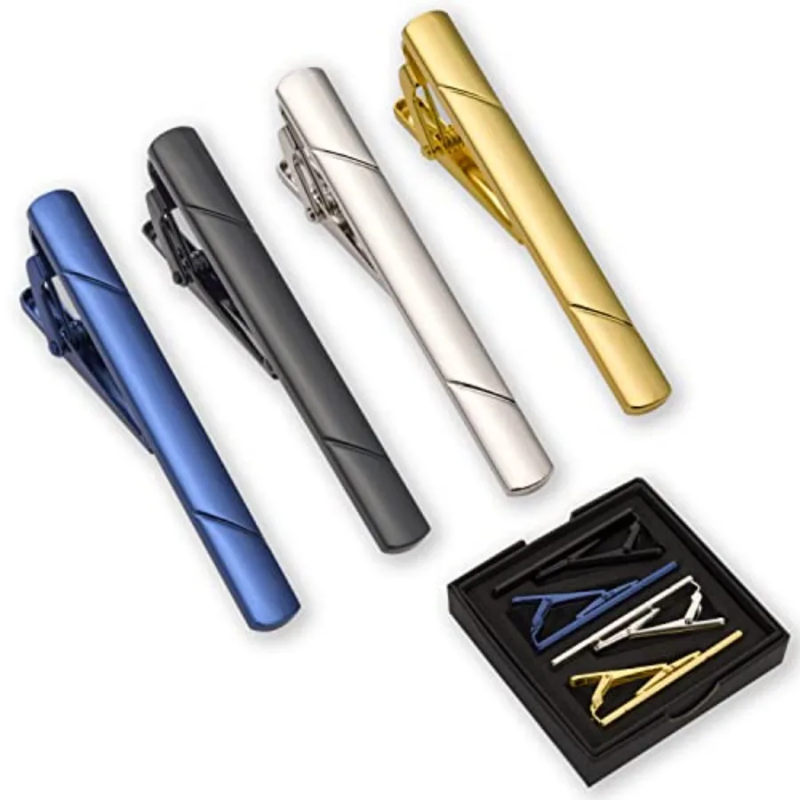 4 Buah Klip Dasi untuk Pria de - Men Accessories To Gift ulasan dan harga