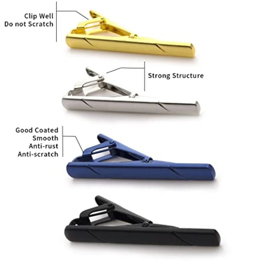 4 Buah Klip Dasi untuk Pria de - Men Accessories To Gift ulasan dan harga