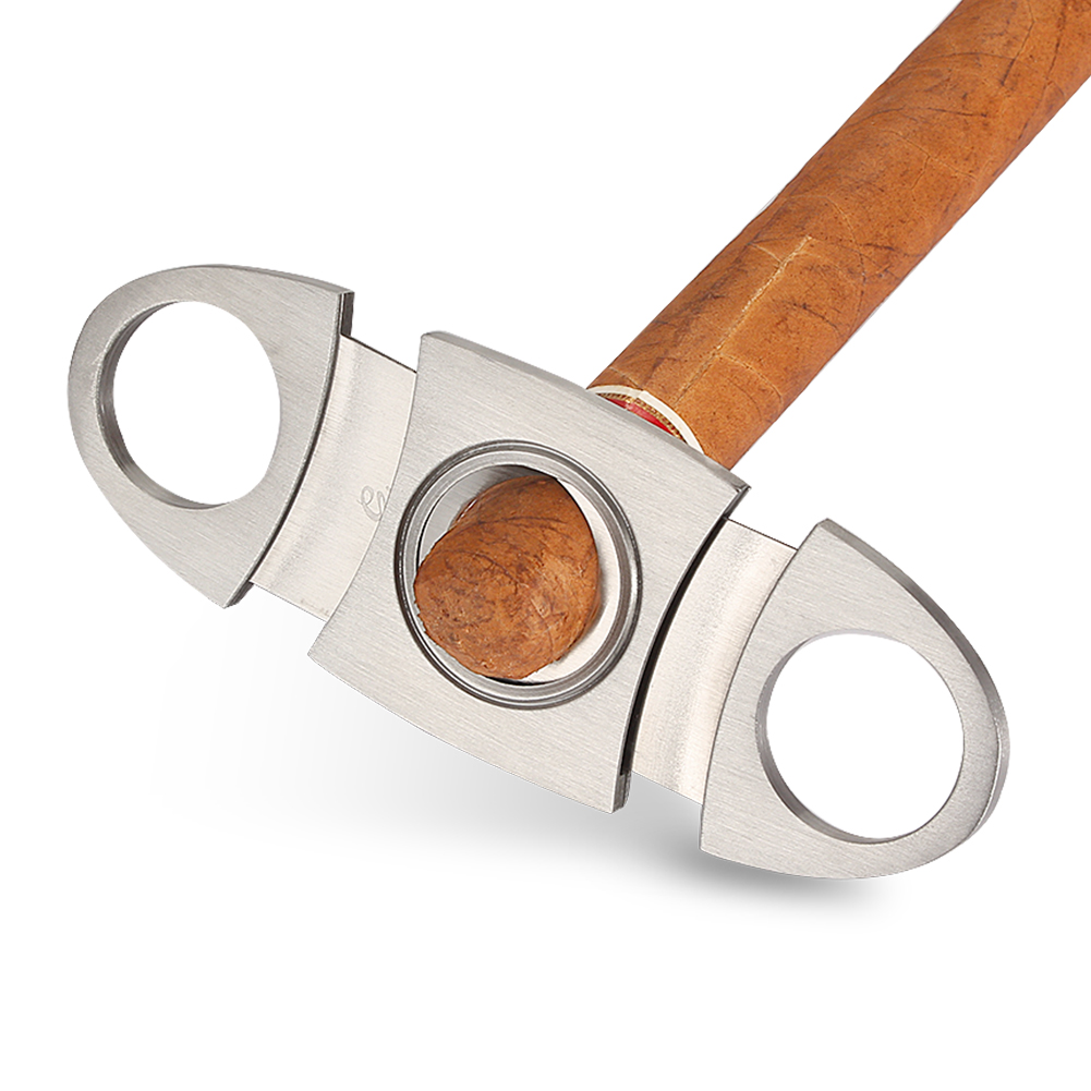 Mewah Cerutu Ringan Obor Tahan - Cigar Cutter Set ulasan dan harga