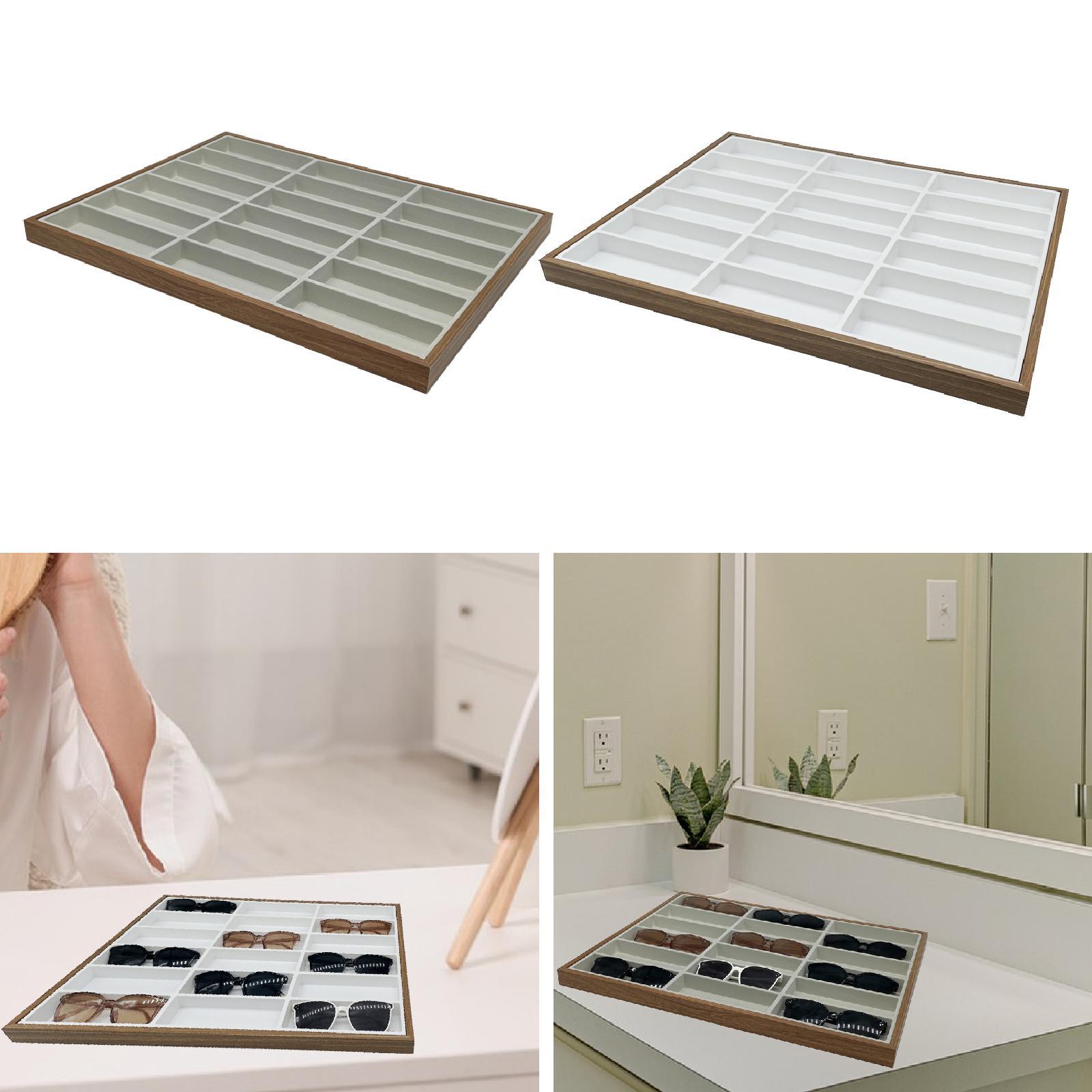 Baki Organizer Kacamata 18 Slo - Men'S Accessories Organizer Tray ulasan dan harga