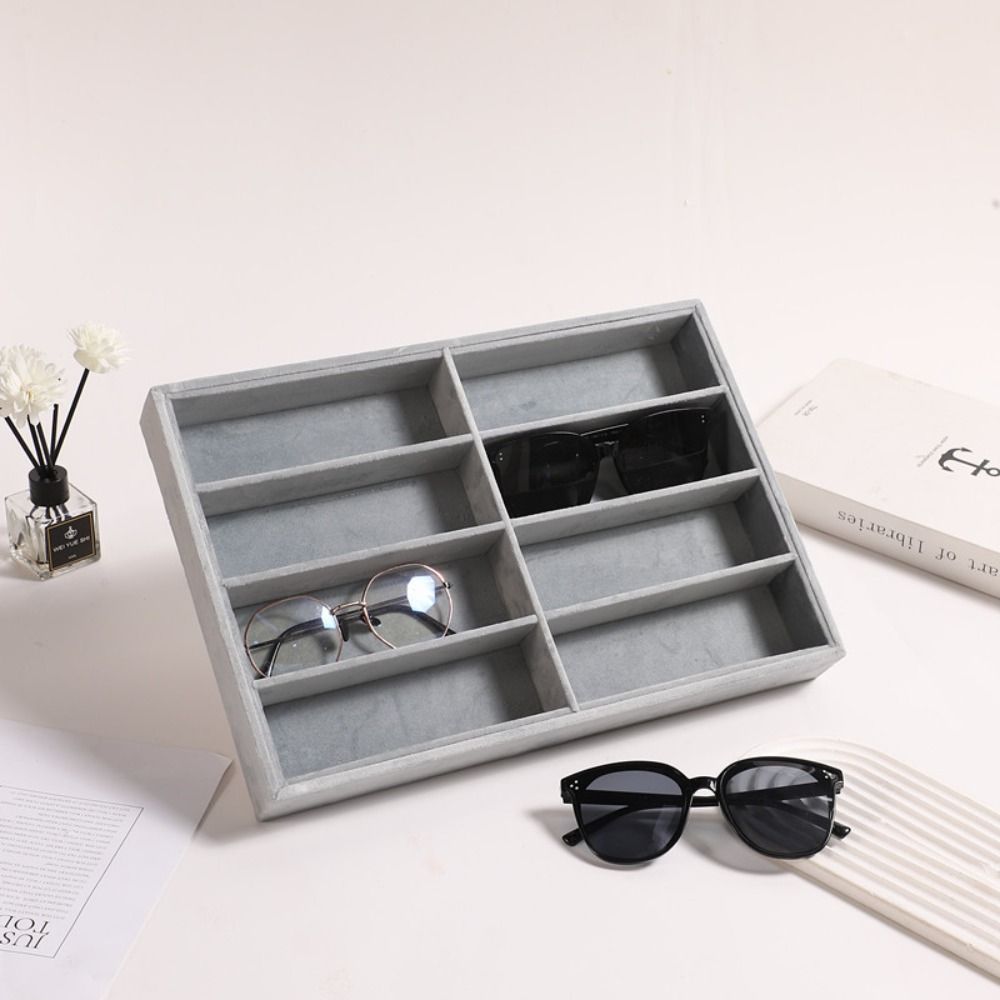 Organizer Kacamata Abu-abu Bei - Men'S Accessories Organizer Tray ulasan dan harga